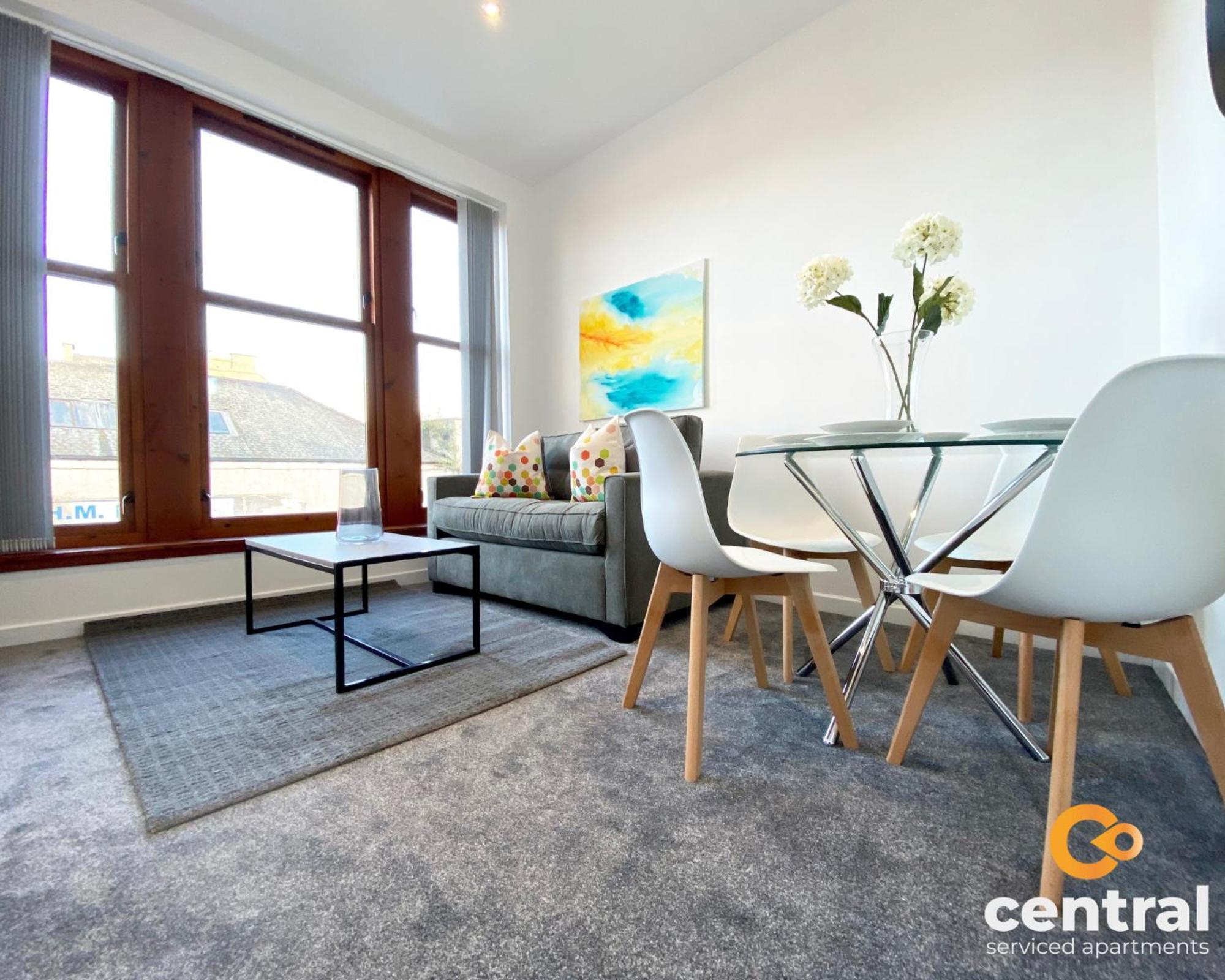 Central Serviced Apartments - Cosy 1 Bedroom - Walk Away From City Quay V&A - Walk To Bus And Train Station - Easy Access To City Centre - Fast Wi-Fi - Fully Equipped - Weekly & Monthly Stay Offers Dundee Extérieur photo
