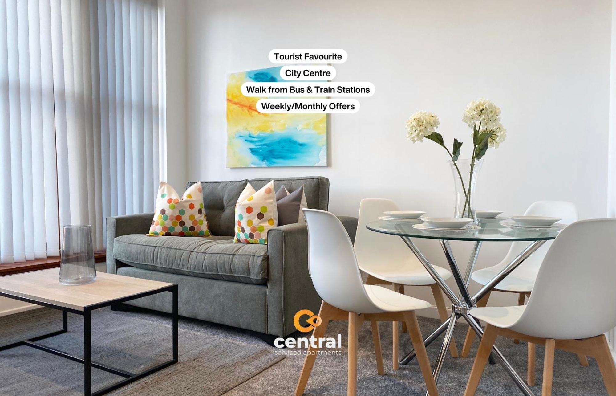 Central Serviced Apartments - Cosy 1 Bedroom - Walk Away From City Quay V&A - Walk To Bus And Train Station - Easy Access To City Centre - Fast Wi-Fi - Fully Equipped - Weekly & Monthly Stay Offers Dundee Extérieur photo